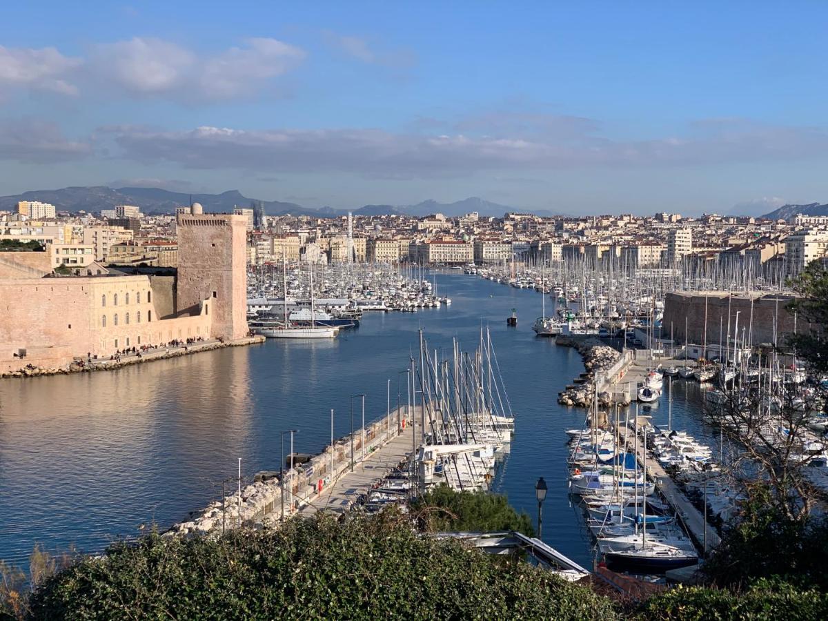 Marseille 6Eme Vauban Elegant T3 6 Couchages 2 Chambres Buitenkant foto